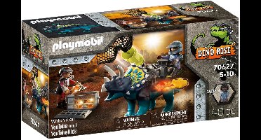 PLAYMOBIL Dino Rise Triceratops: razernij rond de legendarische stenen - 70627