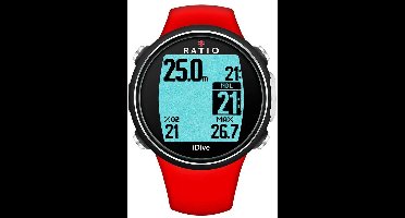 Ratio Idive Sport Tx Easy Duikcomputer Rood