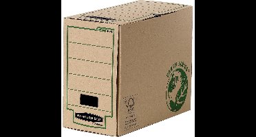 Fellowes Tijdschriftenhouder - Papier - Bruin - Groen