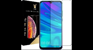 Screenprotector geschikt voor Huawei P Smart Plus 2019 - Tempered Glass Gehard Glas - Case Friendly - iCall