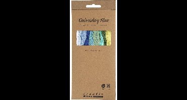 Creativ Company Borduurgaren Blauw/groen Harmonie