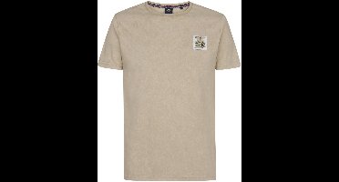Petrol Industries - Heren Logo T-shirt Mineral - Oranje - Maat XXXL