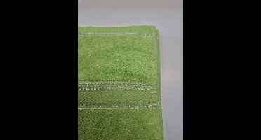 Luxe Handdoek - Lime - 50 x 100 cm