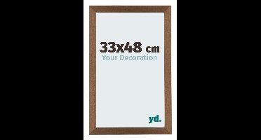 Your Decoration - Puzzellijst 33x48 cm - Koper Decor - Puzzellijst 500-1000 stukjes - MDF Fotolijst - Mura