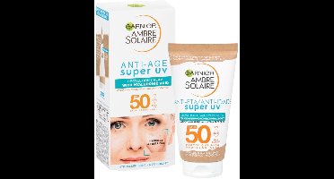 Garnier Ambre Solaire Anti-Age Super UV SPF 50+ Zonnebrandcrème - 50 ml