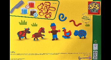 SES Creative klei met tools boerderijdieren