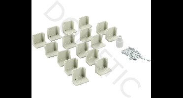 Dometic Heki 2/3/4 Montageset Grijs 25-32mm