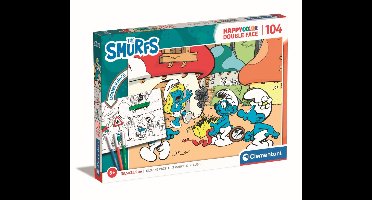 Smurfen puzzel - Clementoni - 104 stukjes