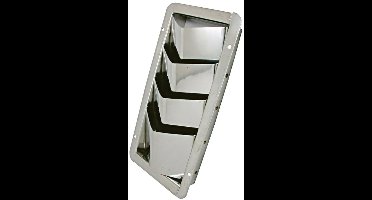 Tmc Roestvrij Staal Rechthoekig Ventilatierooster 3333205 Transparant