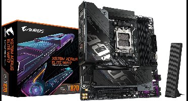 GIGABYTE X870M AORUS ELITE WIFI7 AMD X870 Socket AM5 micro ATX