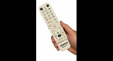 Orginele Xsarius IR RCU-A4 Advanced IR Afstandsbediening with backlight WIT