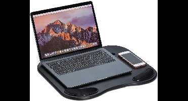 TRANKIELO® - Ergonomisch laptopkussen met kniekussen – Ruimte voor smartphone – Geschikt voor 11 inch tablets
