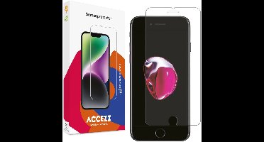Accezz Screen protector - Geschikt voor Apple iPhone 8 Plus / 7 Plus - Gehard Glas Screenprotector