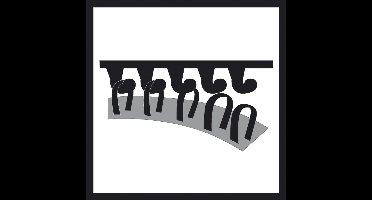 Bosch - Vlies 93 mm, 280, middel