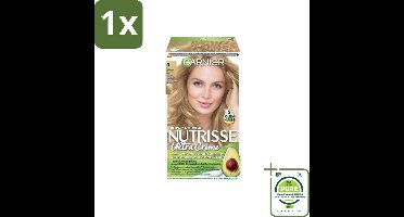 1 x Garnier - Nutrisse Ultra Crème 9 - Haarkleuring - Zeer Lichtblond - Intens Voedend - Permanente Kleur - Haarverf - Permanente Haarkleuring - Blond Haar - Lichte Haarkleur - Grijsdekking