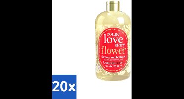 20 x Treaclemoon – Bad- & Douchegel – Rouge Love Story – 500 ml - Bad En Douchegel - Geur - Bad En Douchegel - Geur - Bad En Douchegel
