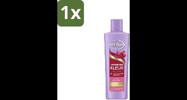 1 x Andrélon – Shampoo – Levendige Kleur – 250 ml - Kleurbehoud Haar - Levendige Kleur Shampoo - Hibiscus Extract Shampoo - UV-filter Shampoo - Gekleurd Haar Verzorging