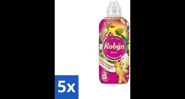 5 x Robijn – Wasverzachter – Tropical – 765 ml - Koffie - Koffiezetapparaat - Koffiezetapparaat