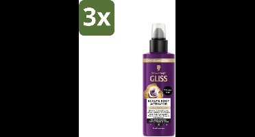 Gliss - Scalp & Root Activator - Siliconenvrij - Voor Gezonde Hoofdhuid - 100 ml - Bulkverpakking - 3 stuks