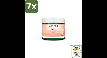 7 x WELEDA - Body Butter Zwangerschap - Mama & Baby - 150 ml - Grootverpakking - Zwangerschap Body Butter - Striae Voorkomen - Hydraterende Body Butter - Huid Verzorging Zwangerschap - Body Butter Zwangerschap