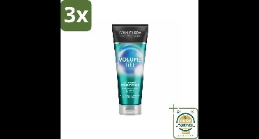 3 x John Frieda – Conditioner – Luxurious Volume 7 Day – Versterkend – 250 ml - Grootverpakking - Koffiezetapparaat