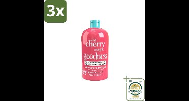 3 x Treaclemoon – Douchegel – Wild Cherry Magic – 500 ml - Grootverpakking - Douchegel - Wild Cherry - Fruitige Geur - Kersen - Hydraterend