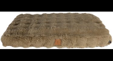 Boony est ‘1941’ ligkussen Hondenkussen Imitatiebont - Kleur: Stag Brown - 85x60x8 cm