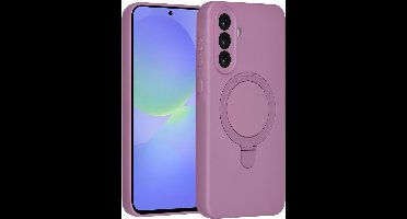 TUNIQ telefoonhoesje voor Samsung Galaxy A36 - MagSafe met ringstand - Paars
