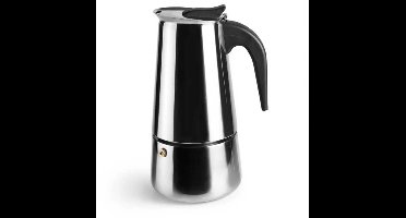 Ibili Express Inox Moka Koffiezetapparaat Italiaans 6 Bekers Zilver