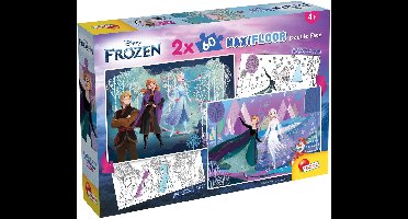 Lisciani - Puzzel - Disney Frozen - Maxi vloerpuzzel 2x60 stuks