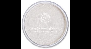 Aqua face & body paint Pearl White 30 gram