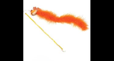 Happy pet tabby patch kattenhengel goudvis oranje 40x7,5 cm