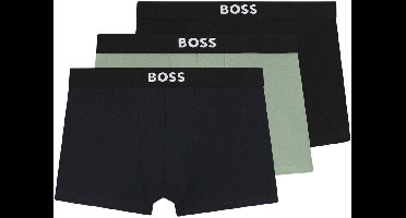 Boss Trunk One Boxershorts Heren (3-pack) - Maat L