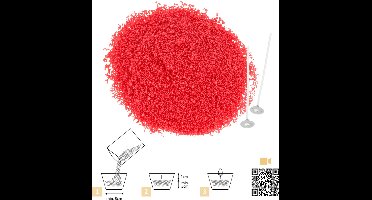 Rode kaarsenzand 250 gr - Artemio