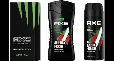 AXE Africa - SET - After Shave / Deo Spray / Douchegel