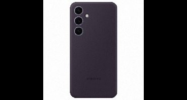 Samsung Silicone Case - Geschikt voor Samsung Galaxy S24 Plus - Dark Violet