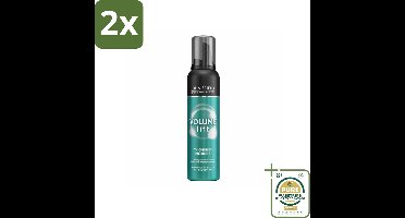 John Frieda – Haarmousse – Luxurious Volume Perfectly Full – Volumeverhogend – 200 ml - Voordeelverpakking - 2 stuks - Fijn haar - Haarkleur