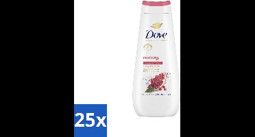 Dove Douchecrème - Reviving - Granaatappel & Hibiscus - 400 ml - Bulkverpakking - 25 stuks