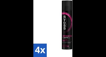 4 x Syoss - Ceramide - Haarspray - Herstelt Haarvezels - 300 ml - Haarspray - Styling - Haarverzorging - Haarherstel - Ceramide