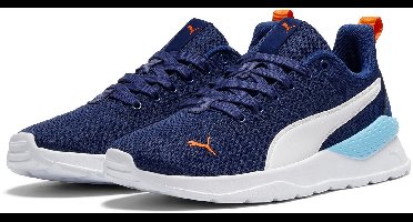 PUMA Anzarun Lite Jr Unisex Sneakers - Blue Jewel-PUMA White-Vermillion