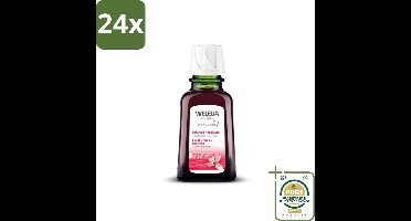 WELEDA - Mondwater geconcentreerd - Ratanhia - 50 ml - Voordeelverpakking - 24 stuks - Natuurlijke mondverzorging - Ratanhia