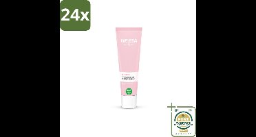 WELEDA - Gezichtscrème Sensitive Hydraterend - Voor gevoelige huid - 30 ml - Voordeelverpakking - 24 stuks - Vegan crème - Biologische amandelolie