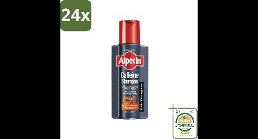 Alpecin - C1 Cafeïne Shampoo - Voor Mannen - 250 ml - Voordeelverpakking - 24 stuks - Haargroei stimuleren - Cafeïne shampoo