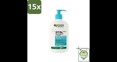 15 x Garnier - Pure Active - Gezichtsreiniger - Hydraterend - 250 ml - Grootverpakking - Gezichtsreiniger - Hydraterende Reiniger - Garnier Pure Active - Gezichtsverzorging - Gevoelige Huid