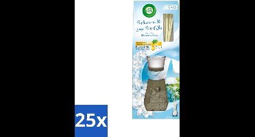 Air Wick - Geurstokjes - Soft Cotton - Essentiële Oliën - 33 ml - Bulkverpakking - 25 stuks