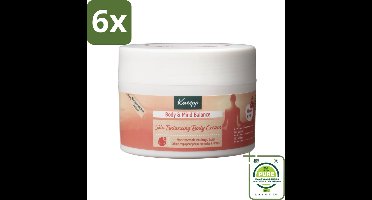 Kneipp - Body crème - Body & Mind Balance - Iris & Vetiver - 200 ml - Voordeelverpakking - 6 stuks - Lichaamscrème - Verzorging