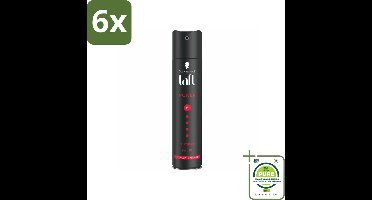 Taft - Power 5 - Haarspray - Sterke fixatie - 250 ml - Voordeelverpakking - 6 stuks - Haarspray - Taft