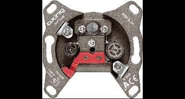 Axing SSD 5-14 Antennedoos TV, FM, Satelliet Inbouw (in muur) Doorvoerdoos