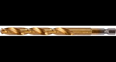 Yato YT-44768 Serie - HSS-TiN Metaalboor - 8mm - Zeskantige Schacht - Titaan Coating