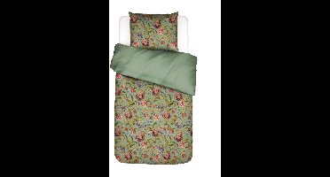 ESSENZA Rosanella Dekbedovertrek Basil green - Eenpersoons – 140x200/220 cm